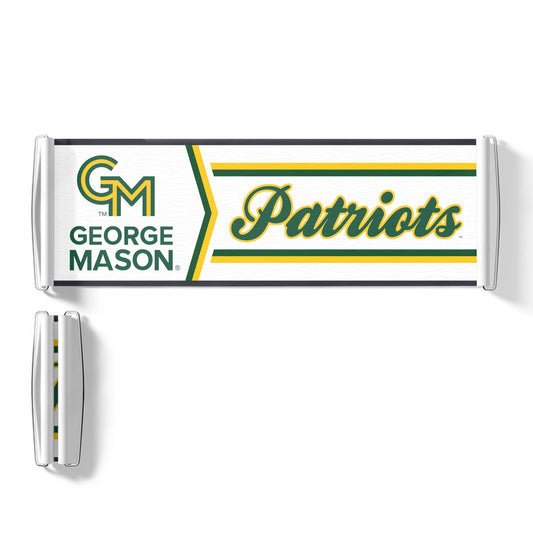 AGAS George Mason GMU University Patriots Scroll Banner - Rolla Banner