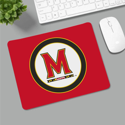 Maryland UMD University Mouse Pad - Terrapins College Gear, Gaming Accessories, Office Decor, Gift for Fans, Sports Merchandise Unisex, Soft Fabric Smooth Mousepad