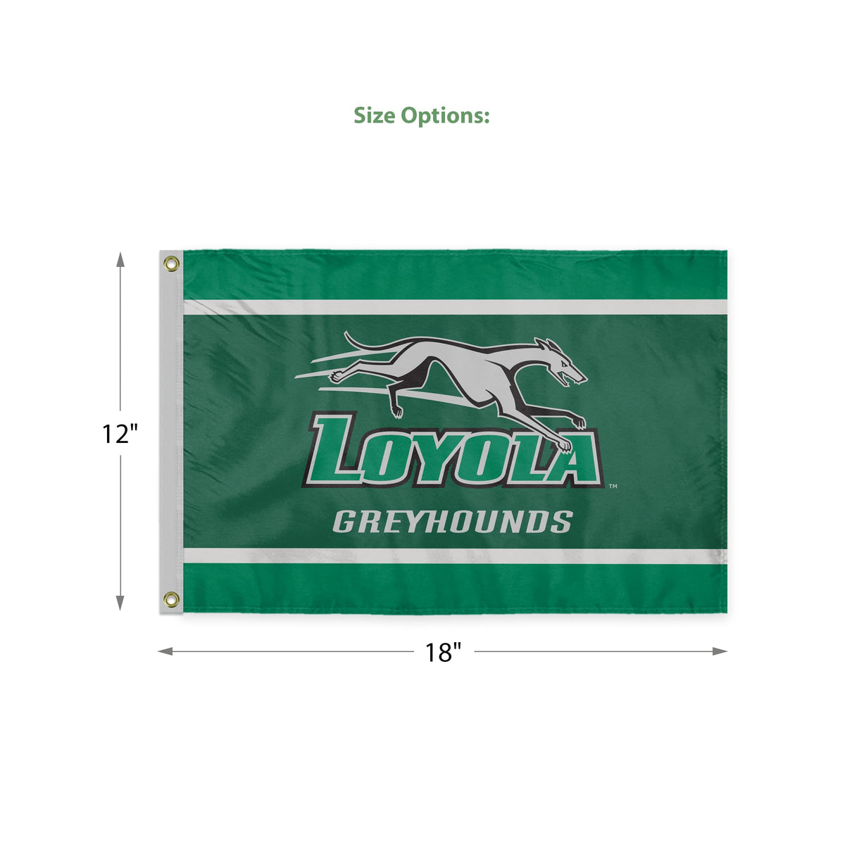 Loyola Maryland University Flag 12 x 18 inch