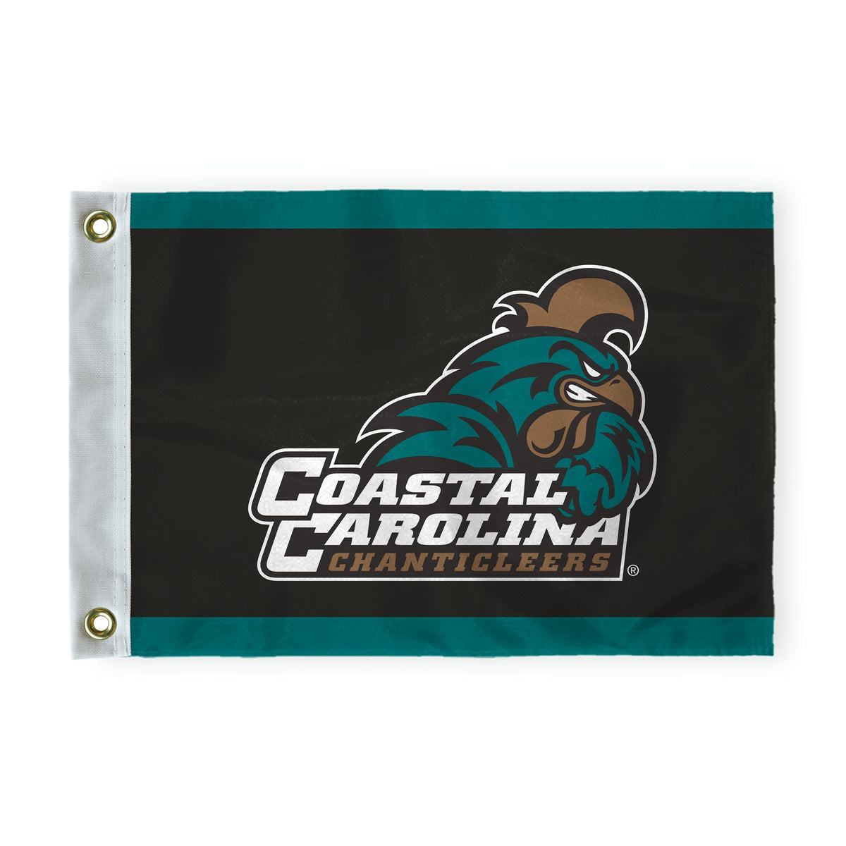 AGAS Coastal Carolina Chanticleers Banner for Golf Course Brass Grommets 6x8 inches, Waterproof Durable 200D Nylon, Ideal for Backyard Practice Mini Putting Green, Country Club
