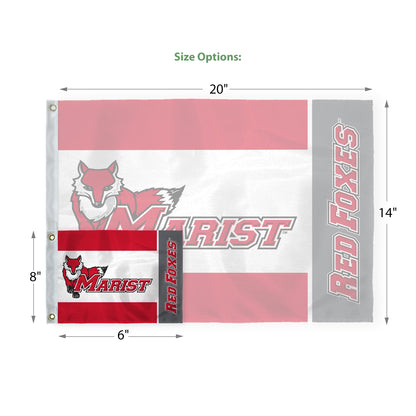 Marist University Golf Flag 6 x 8 inch
