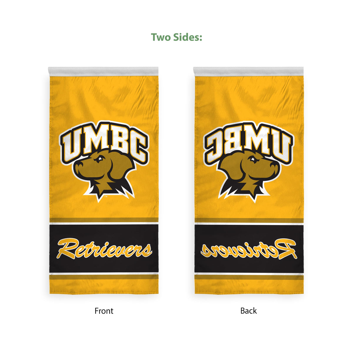 University of Maryland Baltimore County Vertical Banner 2 x 4 ft