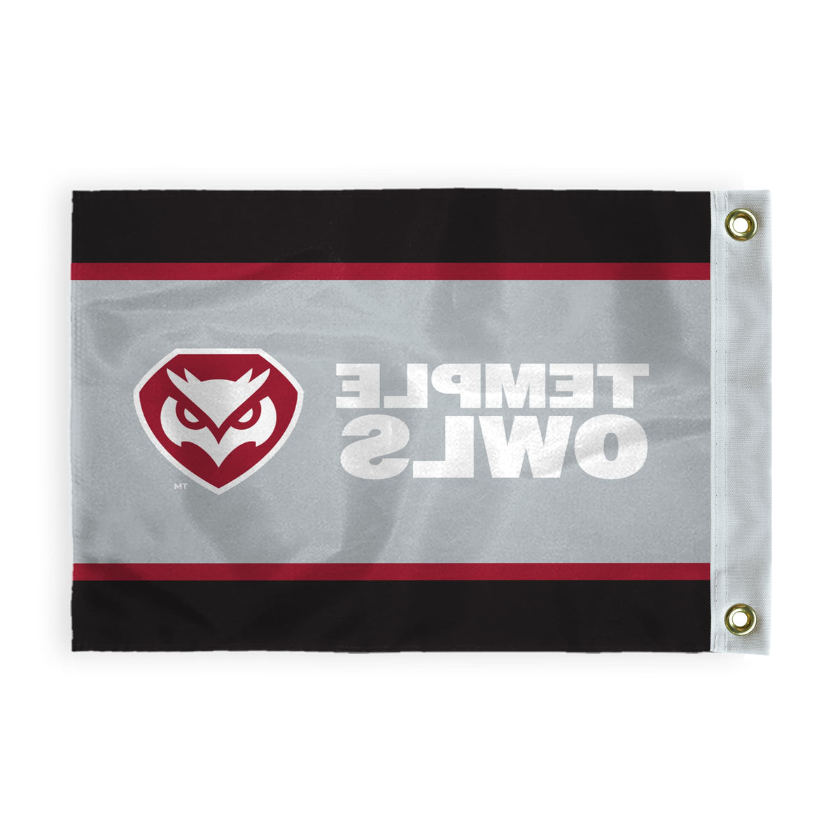 AGAS Temple University Golf Flag 14x20 inch - Grommets