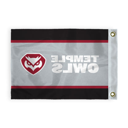 AGAS Temple University Golf Flag 14x20 inch - Grommets