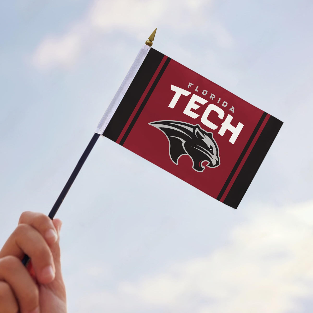 Florida Institute of Technology Stick Flag 4 x 6 inch