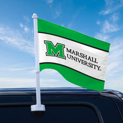 Marshall University Premium Car Flag 10.5 x 15 inch