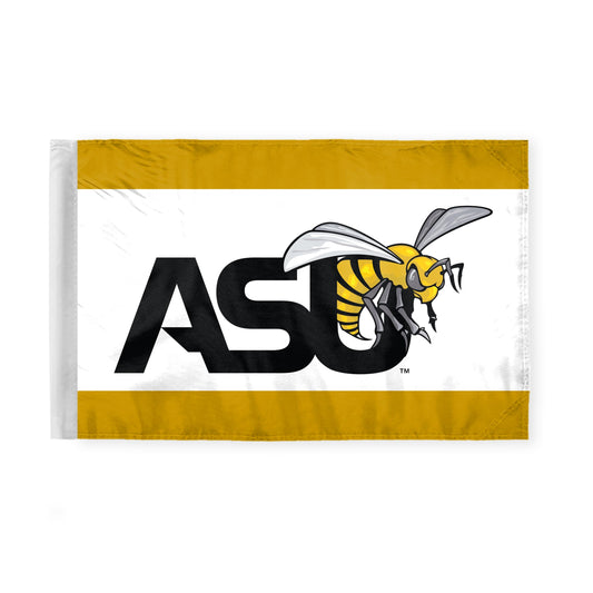Alabama State University Motorcycle Flag 6 x 9 inch
