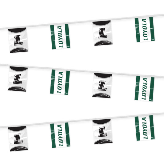 Loyola University Maryland Pennant String 9 x 12 inch