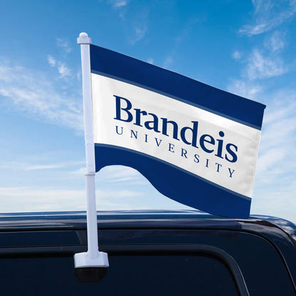 Brandeis University Premium Car Flag 10.5 x 15 inch