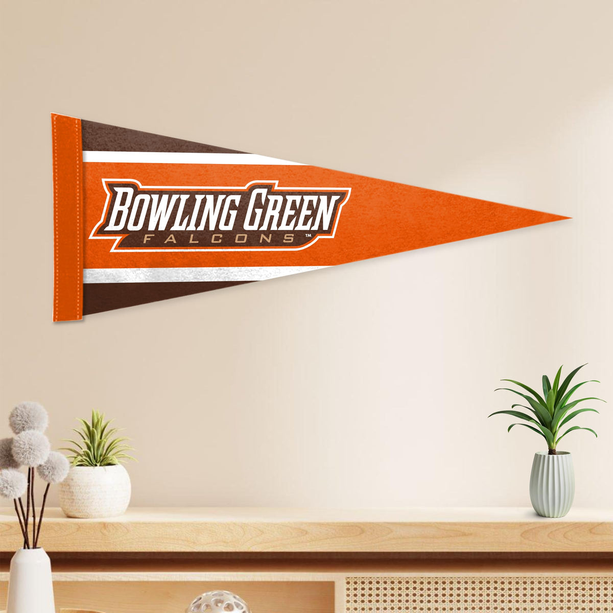 Bowling Green State University Felt Pennant 12 x 30 inch