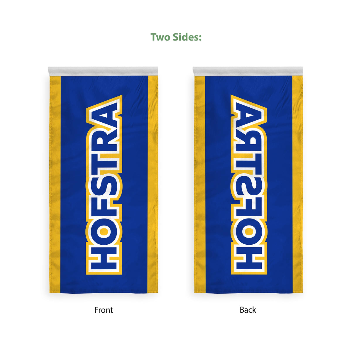 Hofstra University Vertical Banner 2 x 4 ft