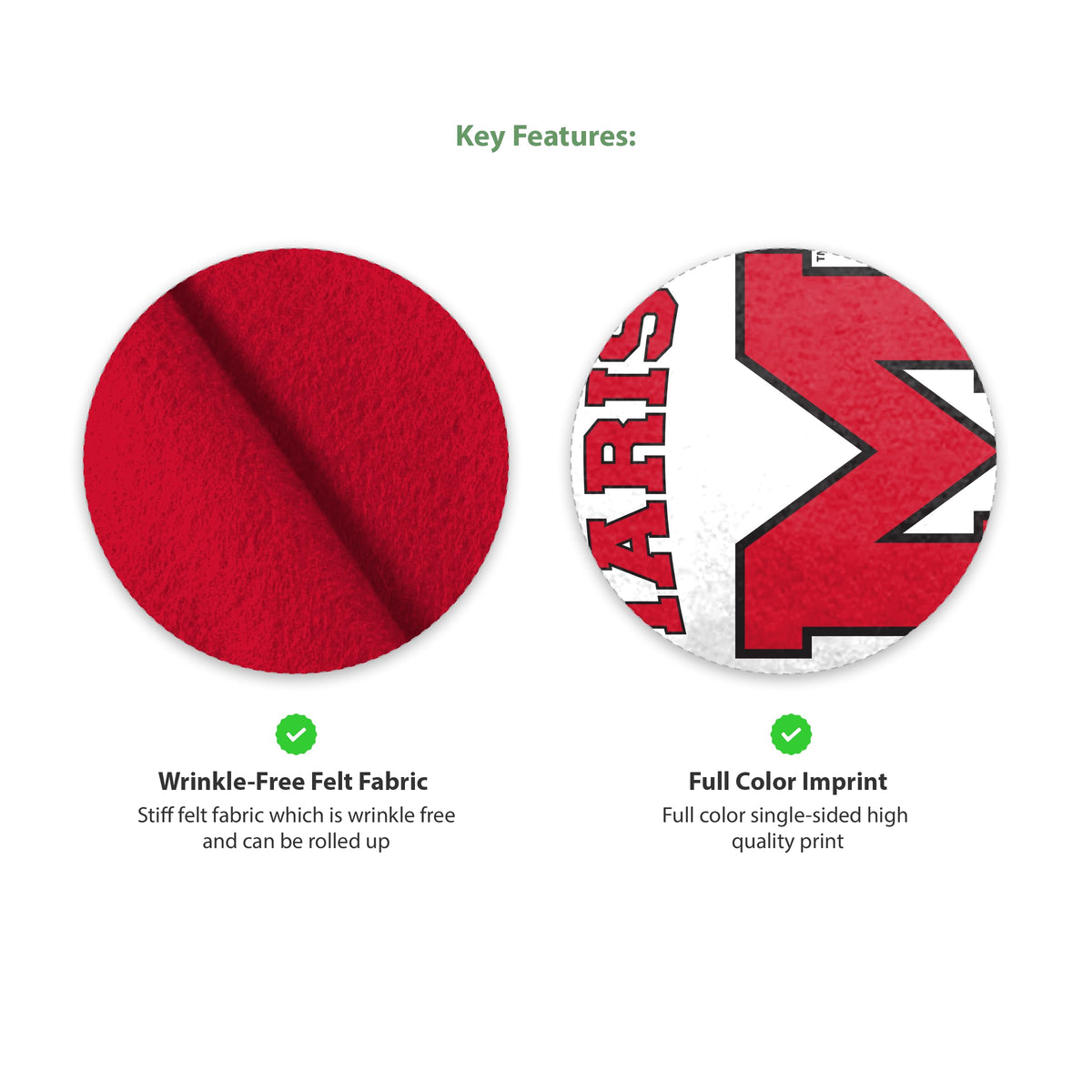 Marist University Felt Pennant 9 x 24 inch