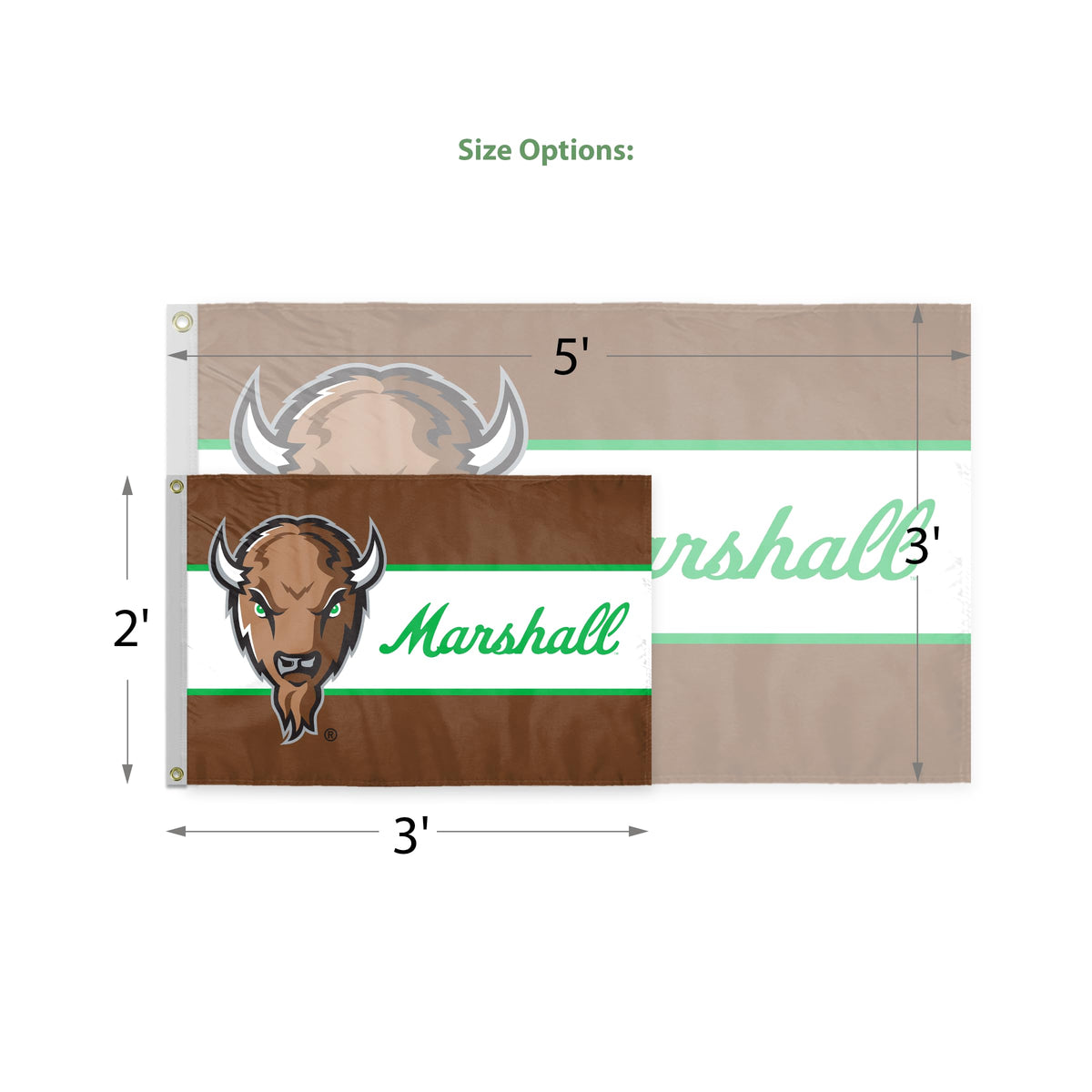 Marshall University Flag 3 ft x 5 ft