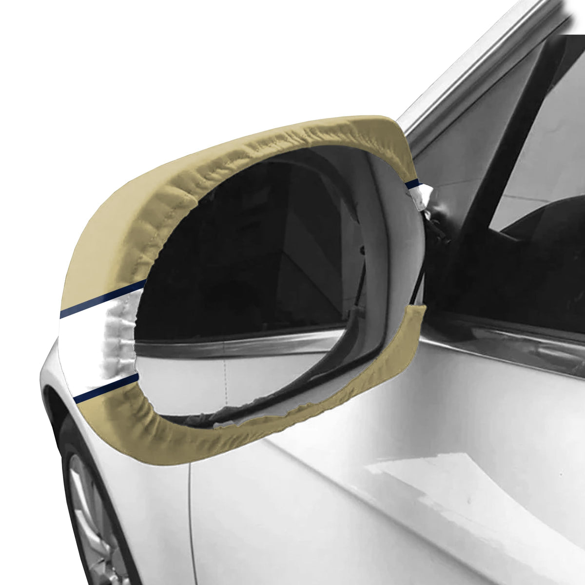 University of Akron Car Mirror Cover 10.6 x 9.5 inch