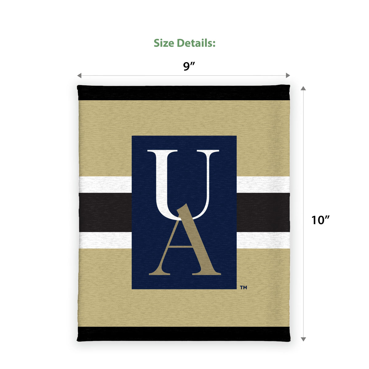 University of Akron Neck Gaiter 9 x 10 inch