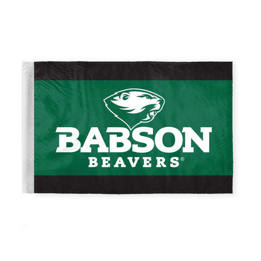 Babson College Motorcycle Flag 6 x 9 inch
