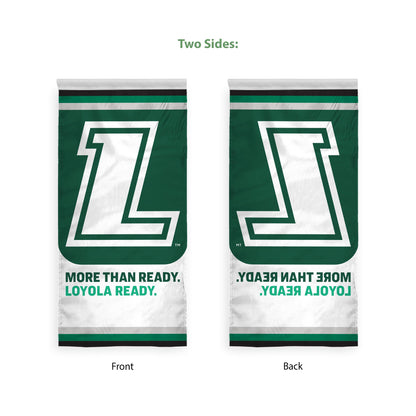 Loyola University Maryland Vertical Banner 2 x 4 ft
