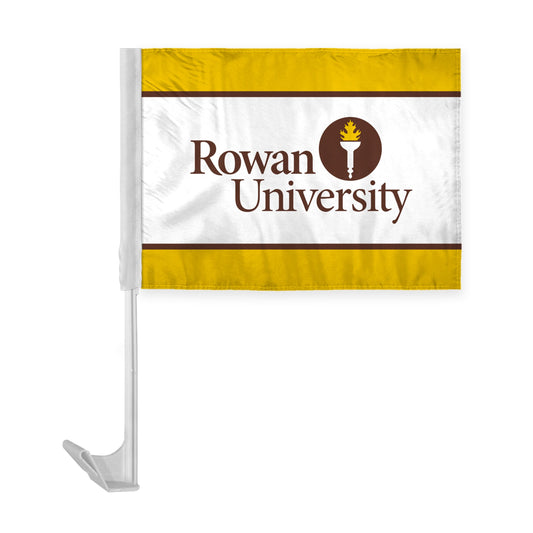 Rowan University Economy Car Flag 12 x 16 inch