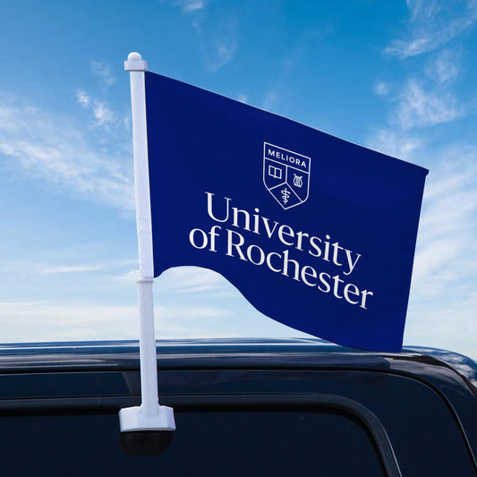 University of Rochester Premium Car Flag 10.5 x 15 inch