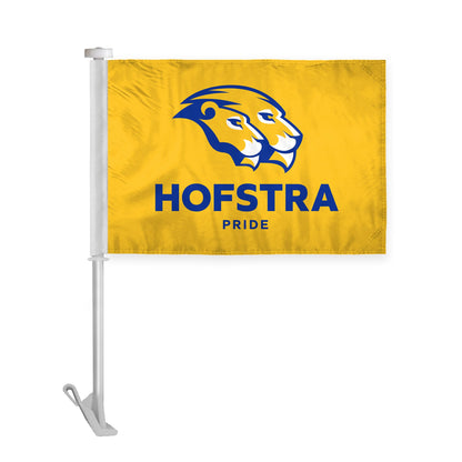 Hofstra University Premium Car Flag 10.5 x 15 inch