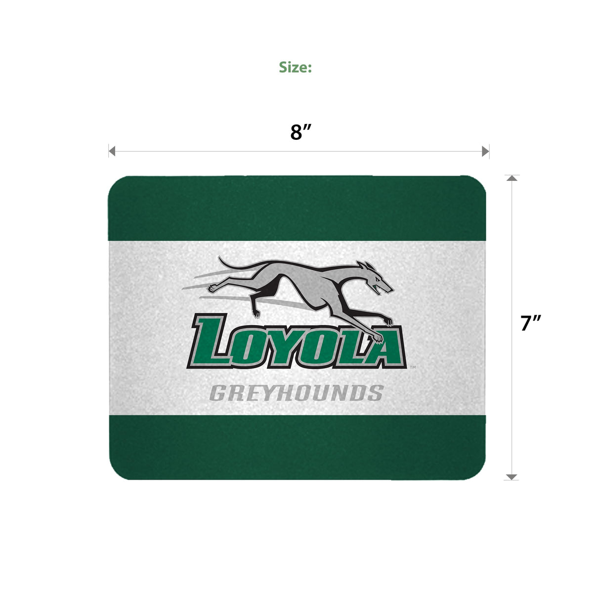 Loyola Maryland University Mouse Pad 8 x 7 inch