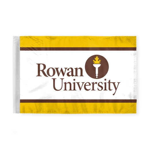 Rowan University Motorcycle Flag 6 x 9 inch