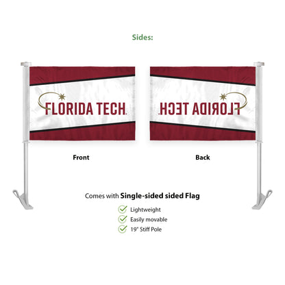 Florida Institute of Technology Premium Car Flag 10.5 x 15 inch