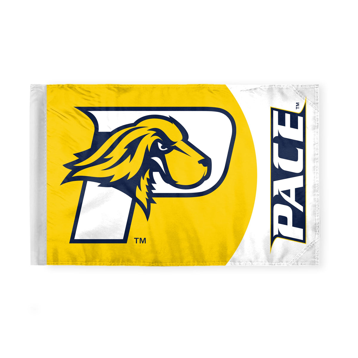 Pace University Motorcycle Flag 6 x 9 inch