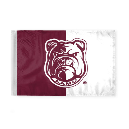Alabama A&M University Motorcycle Flag 6 x 9 inch