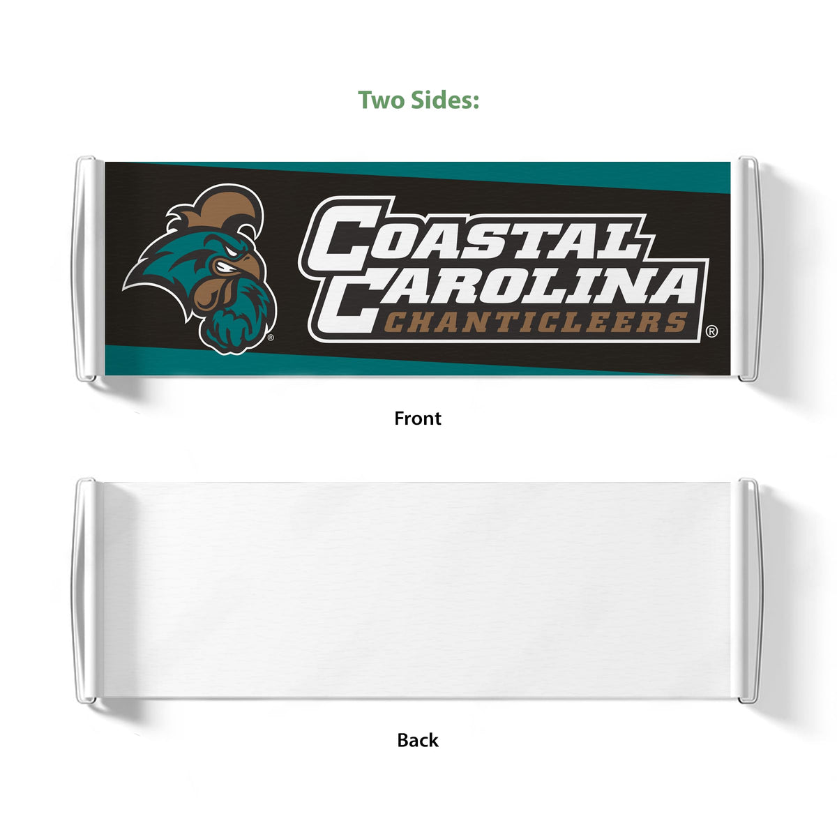 AGAS Coastal Carolina CCU University Retractable Scroll Banner - Chanticleers Rolla Banner