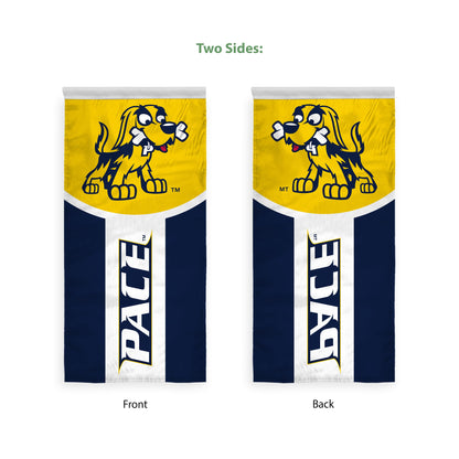 Pace University Vertical Banner 2 x 4 ft