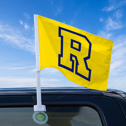 University of Rochester Economy Car Flag 12 x 16 inch