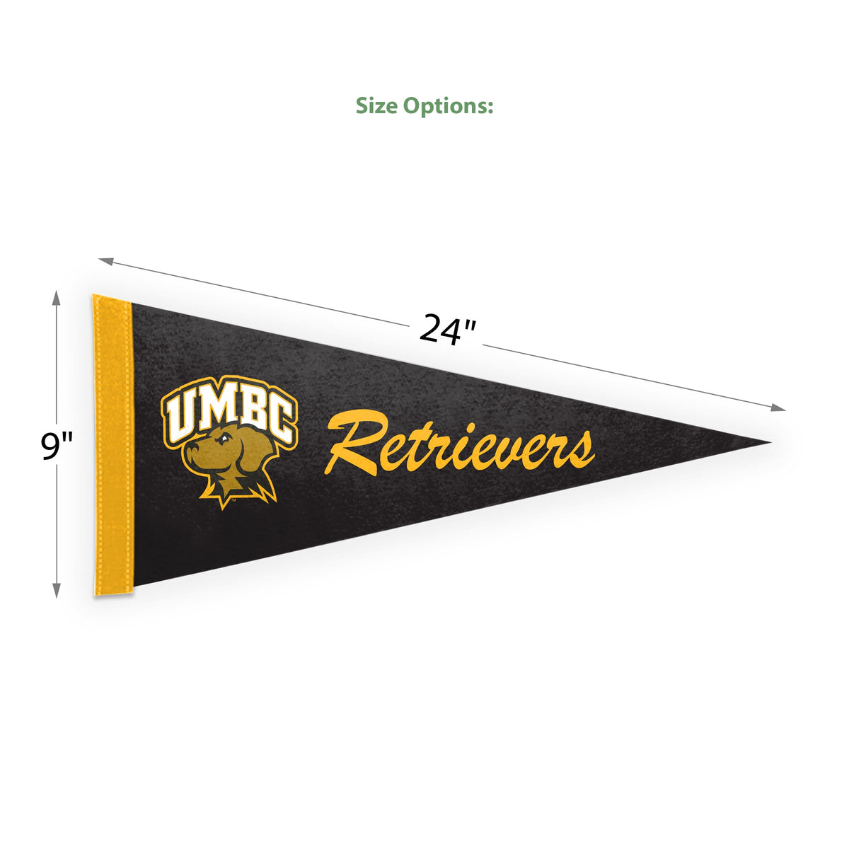 University of Maryland Baltimore County Felt Pennant 9 x 24 inch