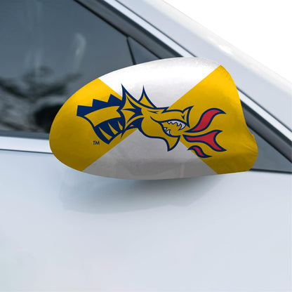 Drexel DU Dragons Car Mirror Covers with College Logo, Large- 4-Way Durable Stretchy Material Spandex Poly, Weather Resistant