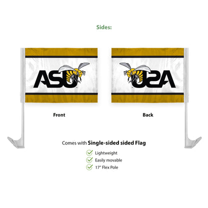 Alabama State University Economy Car Flag 12 x 16 inch