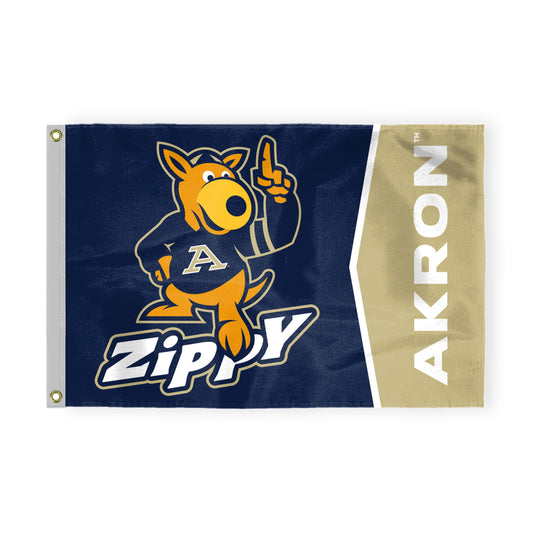 University of Akron Flag 4 x 6 ft