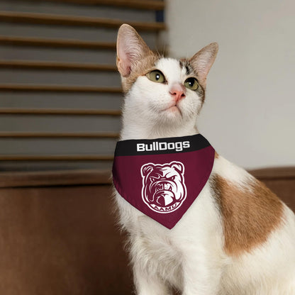 Alabama A&M University Pet Bandana 9.75 x 6.5 inch