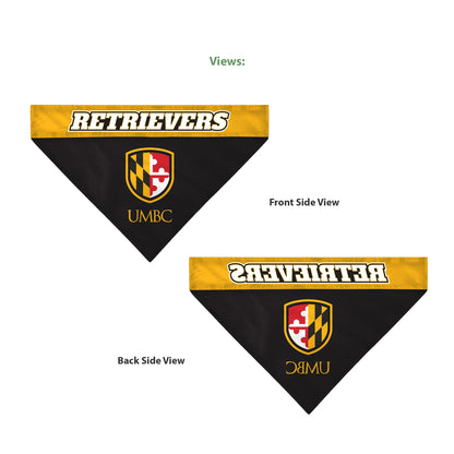 University of Maryland Baltimore County Pet Bandana 14.75 x 9.5 inch
