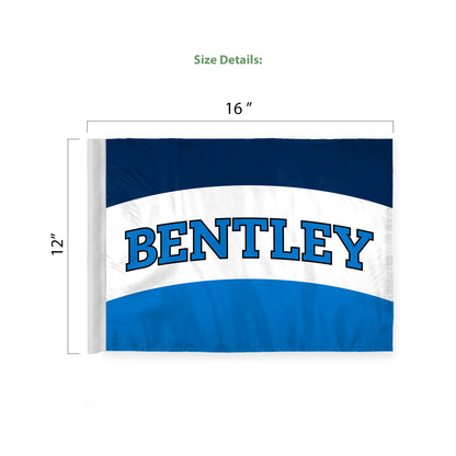 Bentley University Economy Car Flag 12 x 16 inch