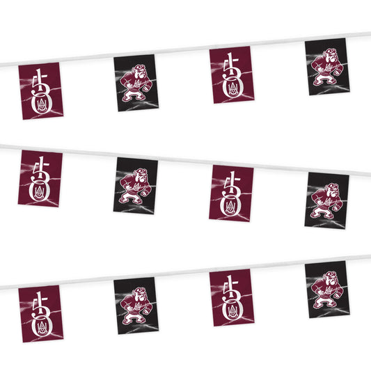 Alabama A&M University Pennant string 9 x 12 inch