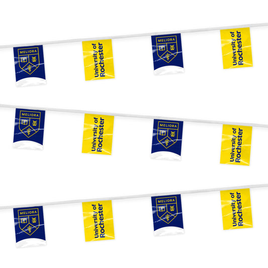 University of Rochester Rectangle Pennant String 9 x 12 inch