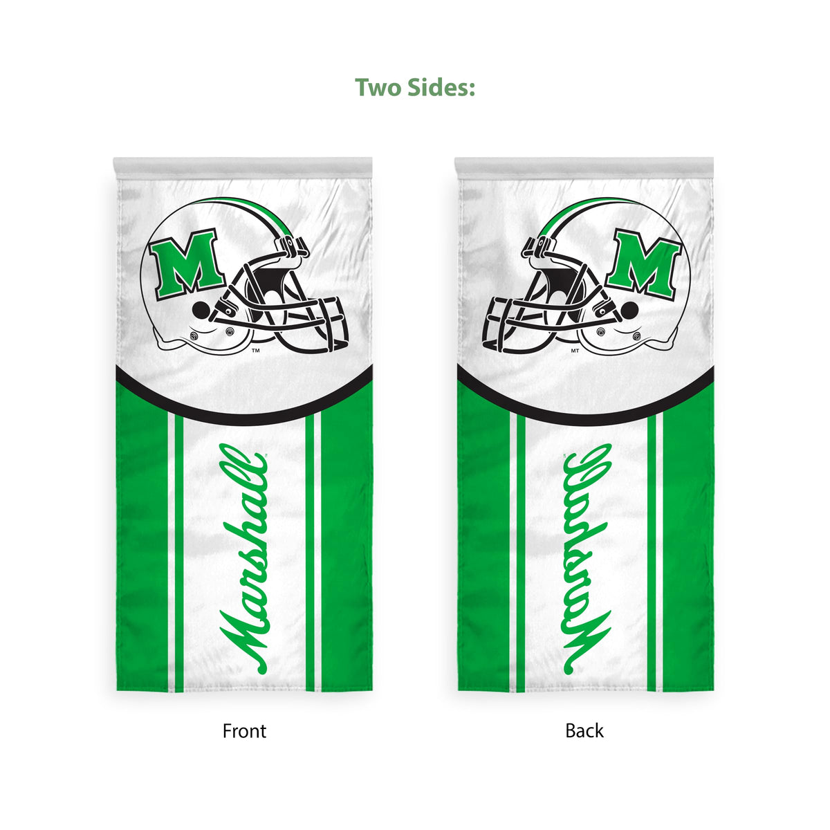 Marshall University Vertical Banner 2 x 4 ft