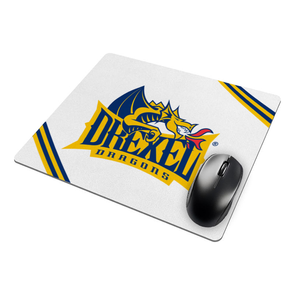 Drexel DU University Mouse Pad - Dragons College Gear, Gaming Accessories, Office Decor, Gift for Fans, Sports Merchandise Unisex, Soft Fabric Smooth Mousepad