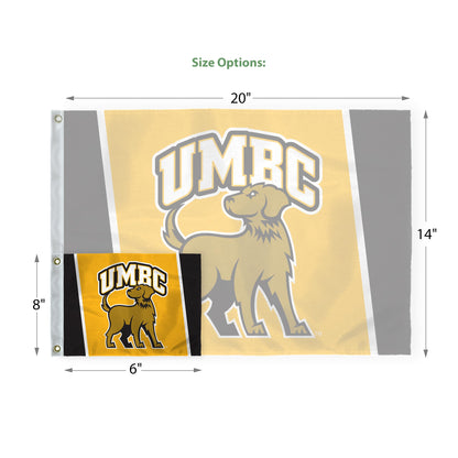 University of Maryland Baltimore County Golf Flag 14 x 20 inch