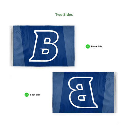 Brandeis University Motorcycle Flag 6 x 9 inch