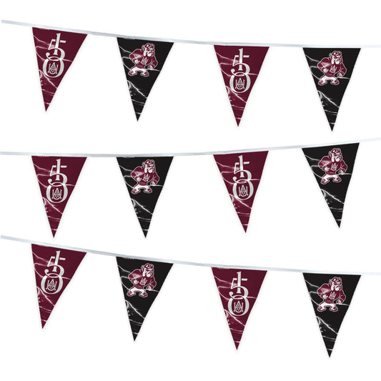 Alabama A&M University Pennant string 4 x 6 inch