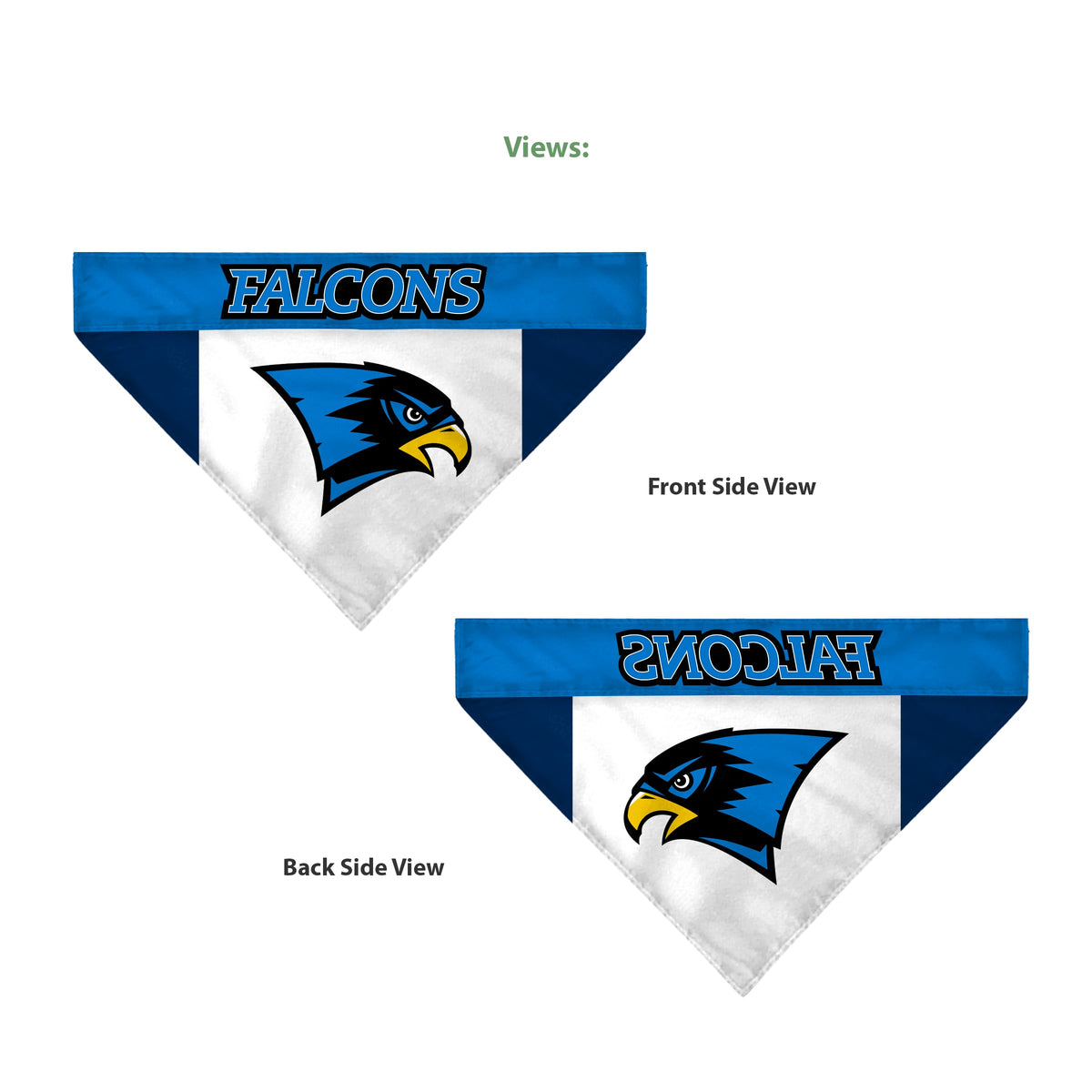 Bentley University Pet Bandana 14.75 x 9.5 inch
