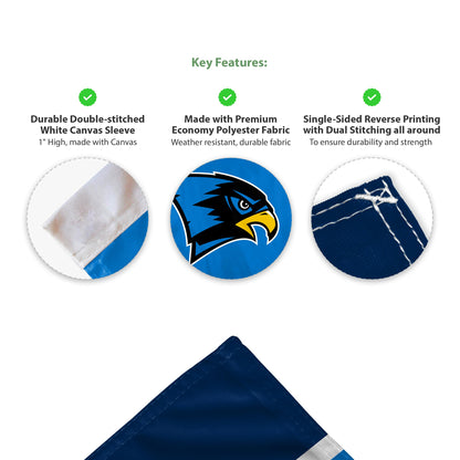 Bentley University Economy Car Flag 12 x 16 inch