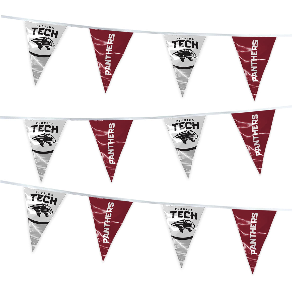 Florida Institute of Technology Pennant Banner String 4 x 6 inch