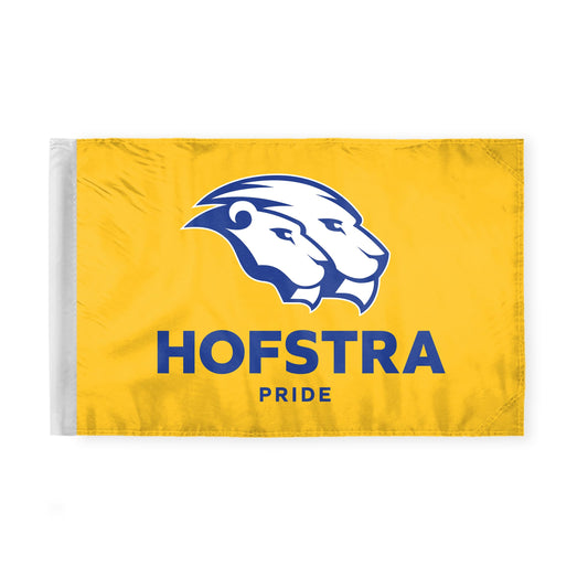 Hofstra University Motorcycle Flag 6 x 9 inch